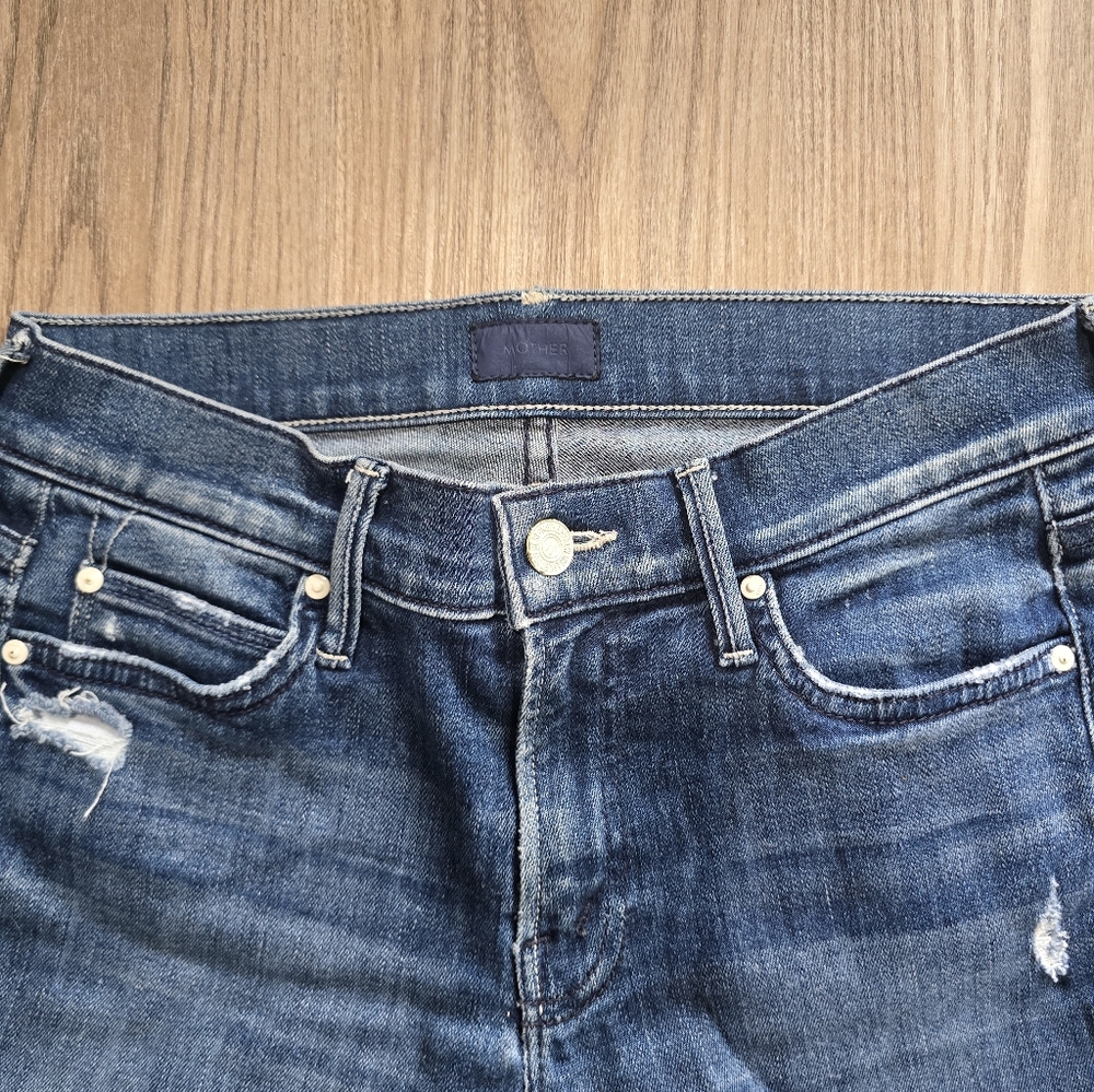 MOTHER Rascal Ankle Jeans Denim - Picture 3 of 7